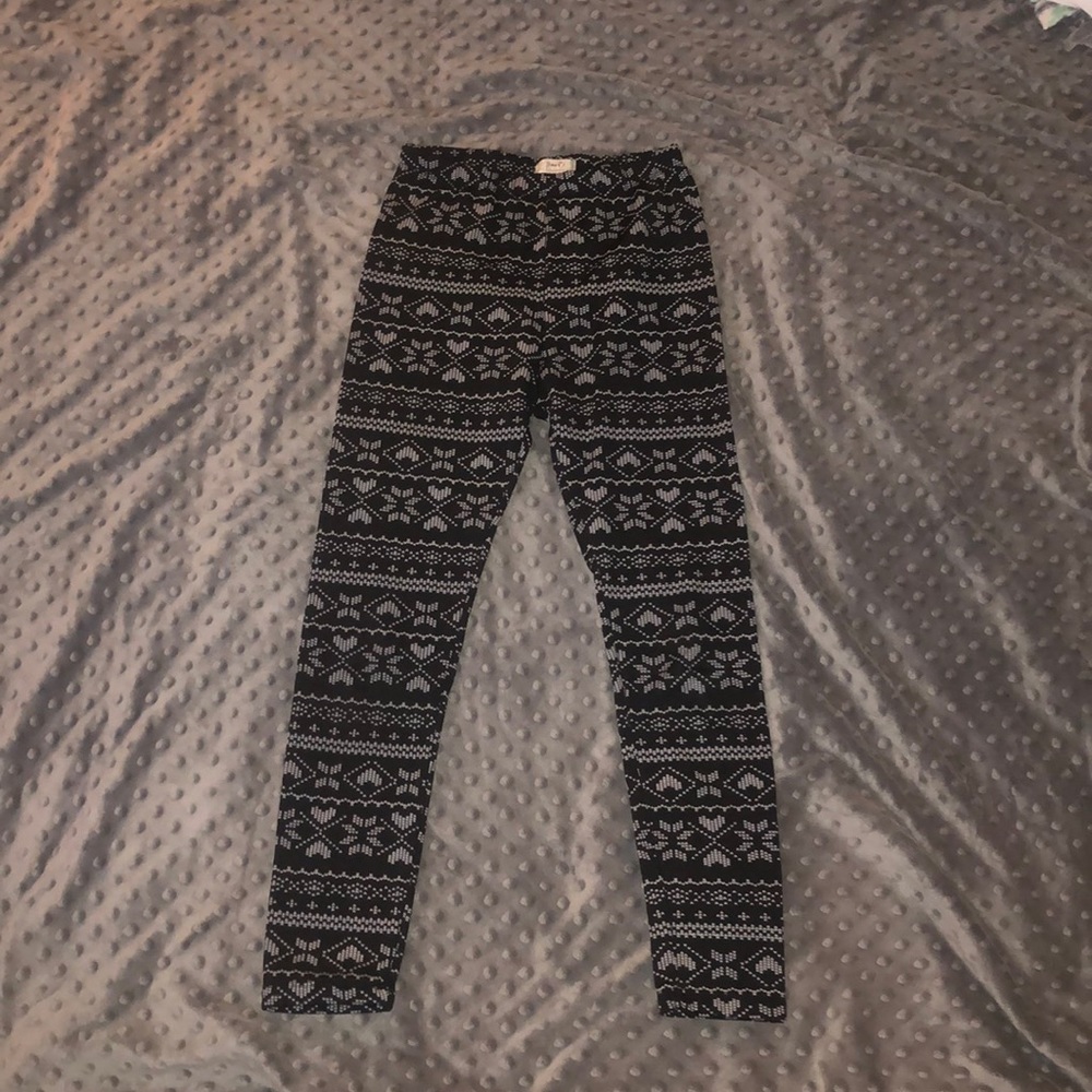 Fleece leggings